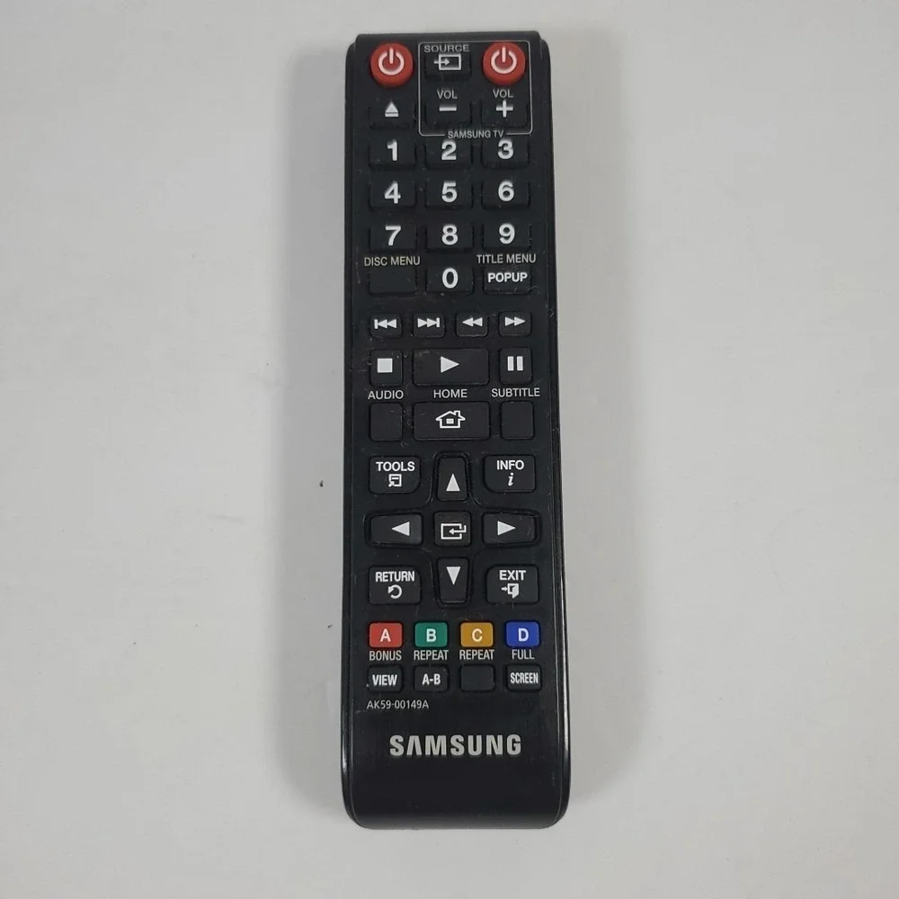 Samsung BD-J57C Smart Curved Blu-Ray Disc DVD Player Streaming With Remote